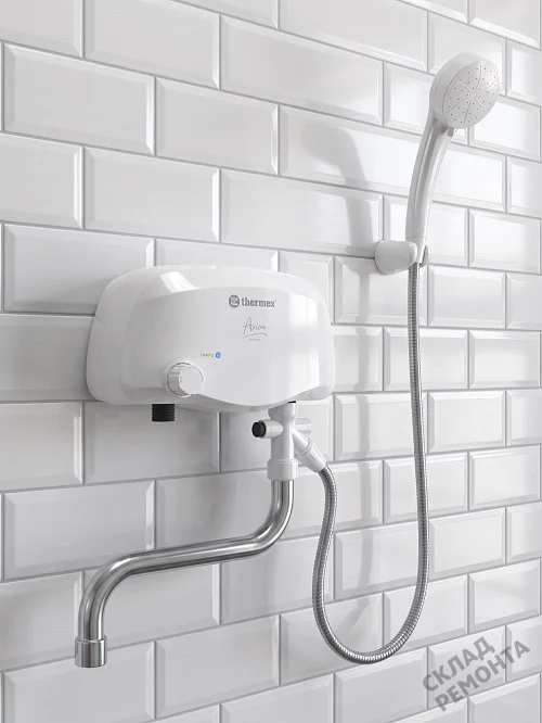Фото Водонагреватель проточный Thermex Arion 3500 combi л. – купить в Воронеже: цена, описание, фото. Интернет-магазин 1