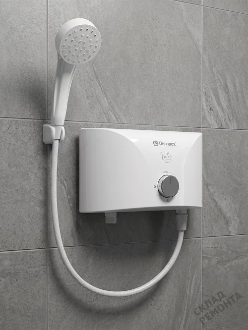 Фото Водонагреватель проточный Thermex Vetro 5500 shower л. – купить в Воронеже: цена, описание, фото. Интернет-магазин 1