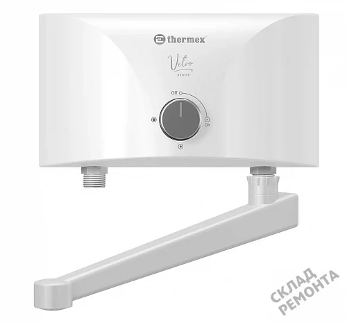Фото Водонагреватель проточный Thermex Vetro 6500 tap – купить в Воронеже: цена, описание, фото. Интернет-магазин 2