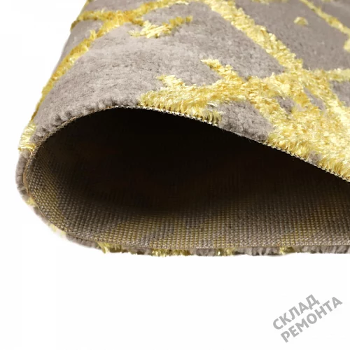 Фото Ковролин Kaplanser Faber 8449 53 Grey/Gold серый – купить в Воронеже: цена, описание, фото. Интернет-магазин 3