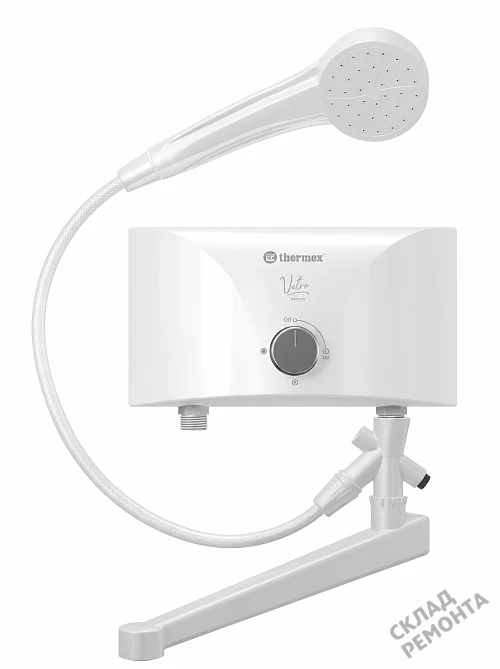 Фото Водонагреватель проточный Thermex Vetro 6500 combi – купить в Воронеже: цена, описание, фото. Интернет-магазин 2