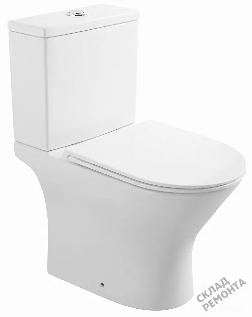 Фото Унитаз компакт напольный Calypso CS3224OK безободковый купить в Воронеже: цена, описание, фото. Интернет-магазин 2