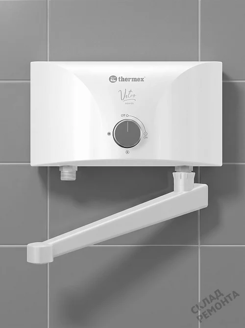 Фото Водонагреватель проточный Thermex Vetro 6500 tap – купить в Воронеже: цена, описание, фото. Интернет-магазин 1