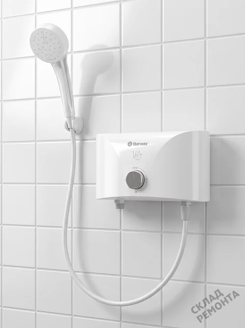 Фото Водонагреватель проточный Thermex Vetro 6500 shower – купить в Воронеже: цена, описание, фото. Интернет-магазин 1