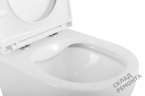 Фото Унитаз подвесной BelBagno Uno BB3105CHR/SC безободковый купить в Воронеже: цена, описание, фото. Интернет-магазин 5