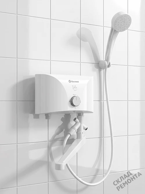 Фото Водонагреватель проточный Thermex Vetro 6500 combi – купить в Воронеже: цена, описание, фото. Интернет-магазин 1