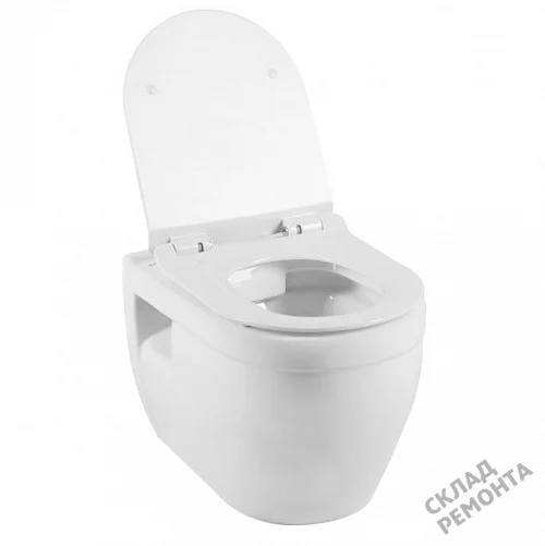 Фото Унитаз подвесной Aquanet Glide-W (210772) безободковый купить в Воронеже: цена, описание, фото. Интернет-магазин 3