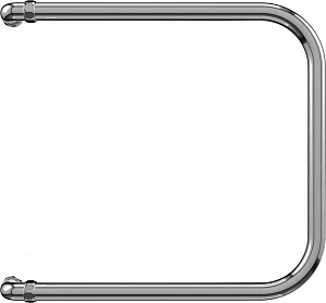 Полотенцесушитель водяной Terminus Trend 32ПС AISI 32х2 1" 500*400 П-образный хром