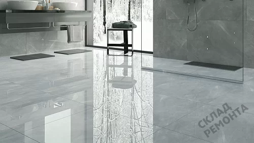 Фото Керамогранит матовый Steppe Ceramics Pulpis Grey серый 600*1200*10 – купить в Воронеже: цена, описание, фото. Интернет-магазин 4