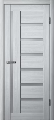 Дверь FlyDoors Ла Стелла 217 ясень пепельный, экошпон, матовое стекло