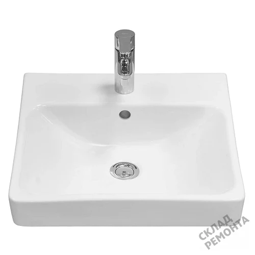 Фото Раковина на тумбу Акватон Адриана 45 1WH501630, 45 см купить в Воронеже: цена, описание, фото. Интернет-магазин 2