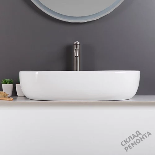 Фото Раковина накладная BelBagno BB1084 60 см купить в Воронеже: цена, описание, фото. Интернет-магазин 3