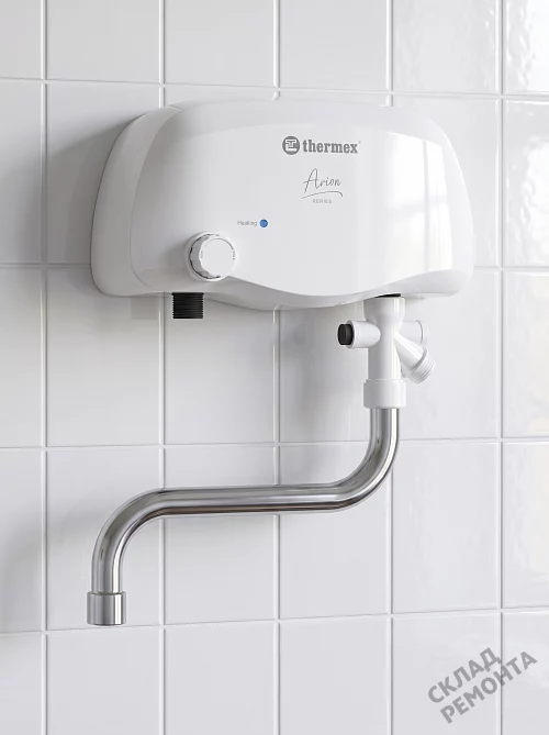Фото Водонагреватель проточный Thermex Arion 3500 tap – купить в Воронеже: цена, описание, фото. Интернет-магазин 1