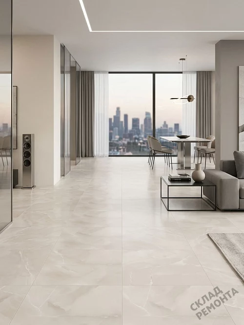 Фото Керамогранит матовый Gracia Ceramica Милки бежевый 400*400*7 – купить в Воронеже: цена, описание, фото. Интернет-магазин 1