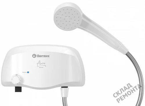 Фото Водонагреватель проточный Thermex Arion 3500 shower л. – купить в Воронеже: цена, описание, фото. Интернет-магазин 3