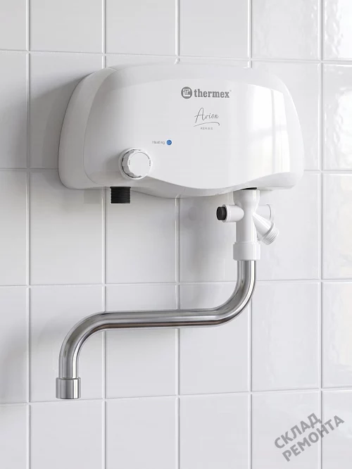 Фото Водонагреватель проточный Thermex Arion 3500 tap л. – купить в Воронеже: цена, описание, фото. Интернет-магазин 1