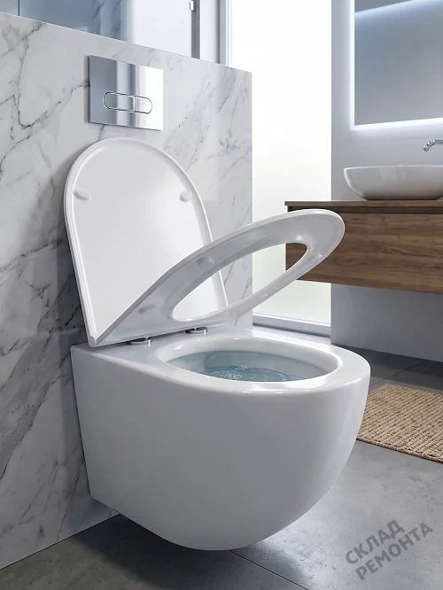 Фото Унитаз подвесной Calypso CS3215UQ-OK ультратихий смыв купить в Воронеже: цена, описание, фото. Интернет-магазин 1