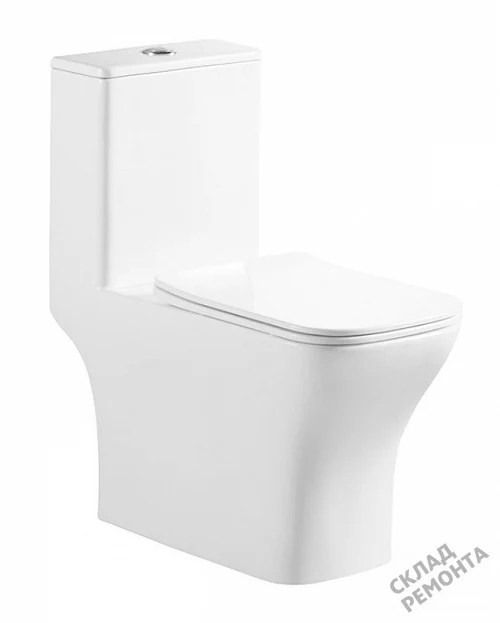 Фото Унитаз моноблок BelBagno Neon BB8617CPR-MN/SC безободковый купить в Воронеже: цена, описание, фото. Интернет-магазин 3