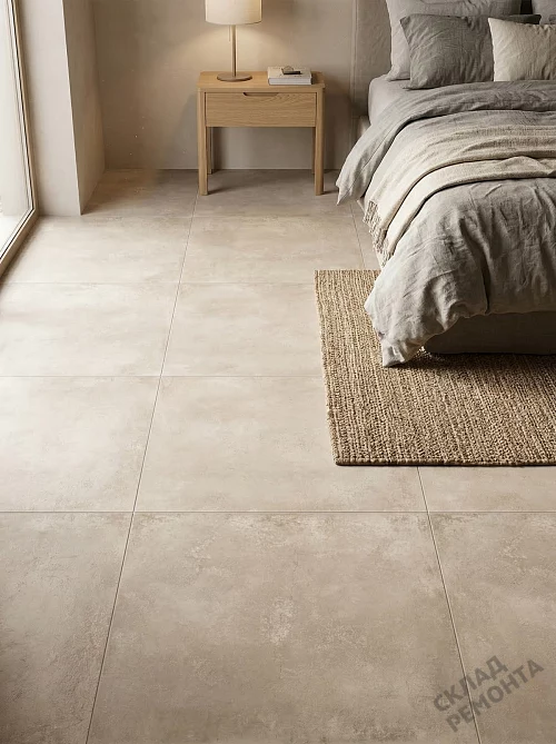 Фото Керамогранит матовый Alma Ceramica Тотем GFU6060TTM40R бежевый 600*600*9 – купить в Воронеже: цена, описание, фото. Интернет-магазин 1