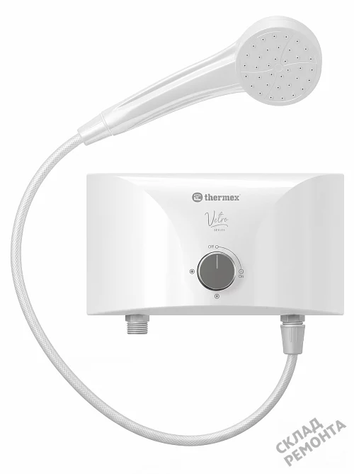 Фото Водонагреватель проточный Thermex Vetro 6500 shower – купить в Воронеже: цена, описание, фото. Интернет-магазин 2
