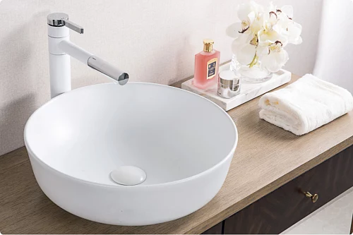 Фото Раковина накладная BelBagno BB1315 41 см купить в Воронеже: цена, описание, фото. Интернет-магазин 3