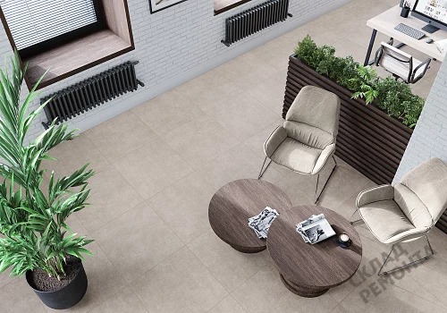 Фото Керамогранит матовый Alma Ceramica Берлин GFU04BLN70R коричневый 600*600*9 – купить в Воронеже: цена, описание, фото. Интернет-магазин 2