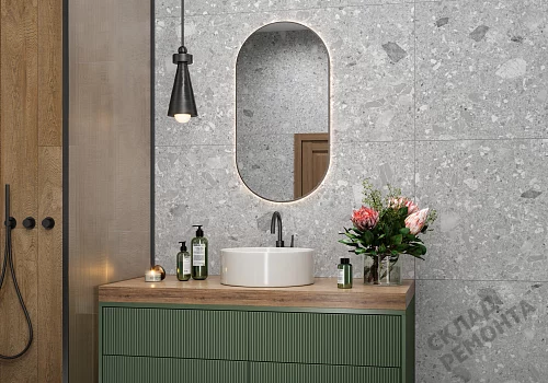 Фото Керамогранит матовый Alma Ceramica Холли GFU60120HOL70R серый 1200*600*8,5 – купить в Воронеже: цена, описание, фото. Интернет-магазин 4