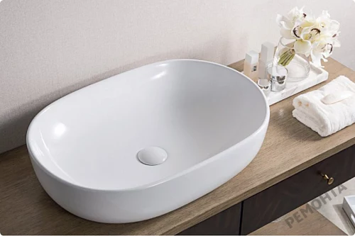 Фото Раковина накладная BelBagno BB1084 60 см купить в Воронеже: цена, описание, фото. Интернет-магазин 4